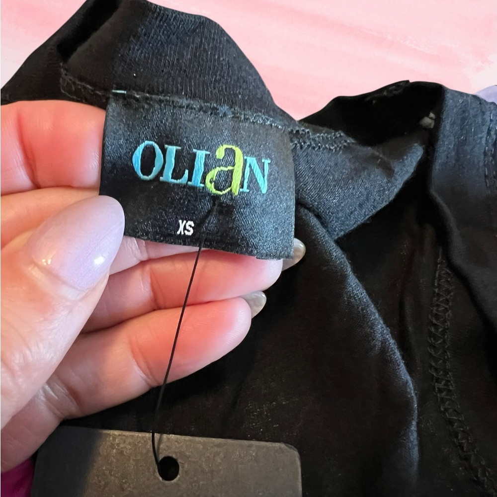 NWT Olian Vibrant Colors Office Attire Bow Top in XS - Picture 4 of 9